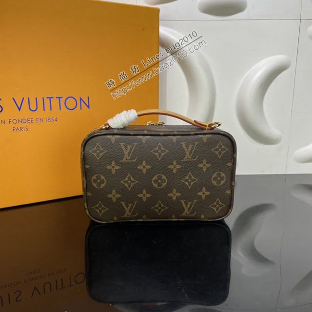 LOUIS VUITTON專櫃新款包包 路易威登Utility Crossbody手袋 LV零錢包肩帶手提肩背斜挎女包 M80446  ydh4077